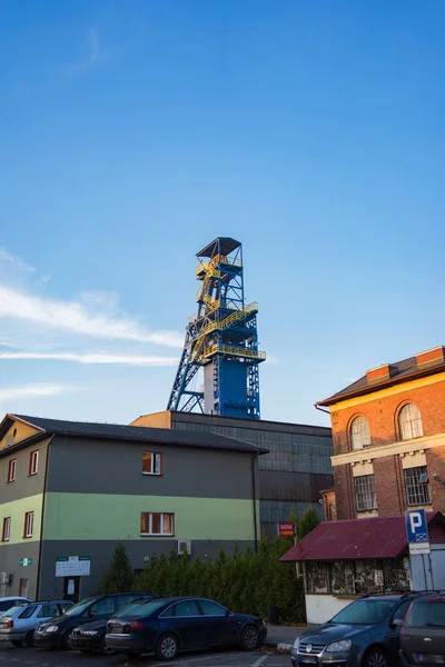 Laziska Gorne Poland Nov 2020 Boleslaw Smialy Coal Mine Shaft — Stock Photo, Image