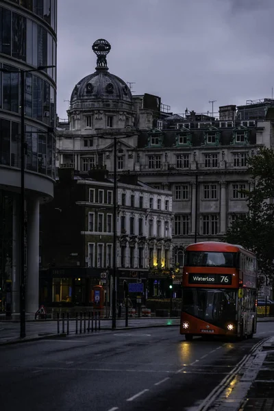 Londres Reino Unido 2020 Hermoso Marco Calle Moorgate —  Fotos de Stock