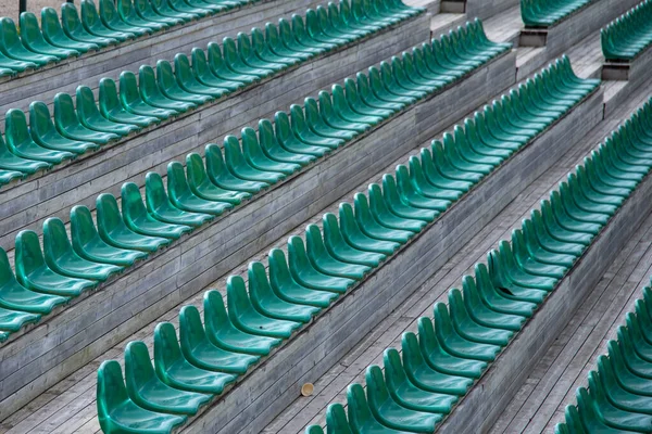 Die Tribünen Des Beachvolleyballfeldes — Stockfoto