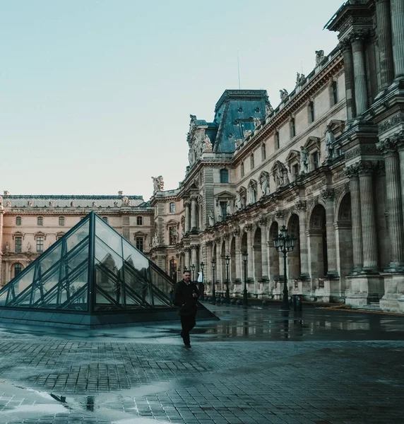 Paris France Nov 2020 Beau Paysage Des Quartiers Parisiens Une — Photo