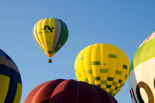 Igualada Hiszpania Lipca 2019 Koncentracja Balonów Aerostatycznych Ponad Krajów Świata — Zdjęcie stockowe