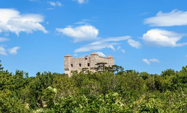 Beautiful Shot Historical Nehaj Castle Senj Croatia Cloudy Sky — Stock Photo, Image