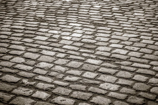 古い道路舗装の閉鎖ショット — ストック写真