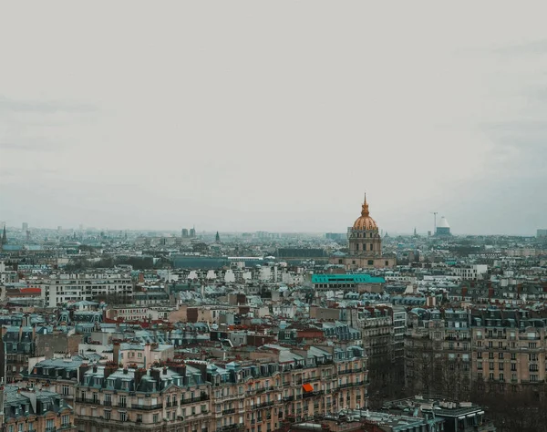 Par Frankreich Nov 2020 Schöne Landschaftsaufnahme Von Pariser Bezirken Mit — Stockfoto