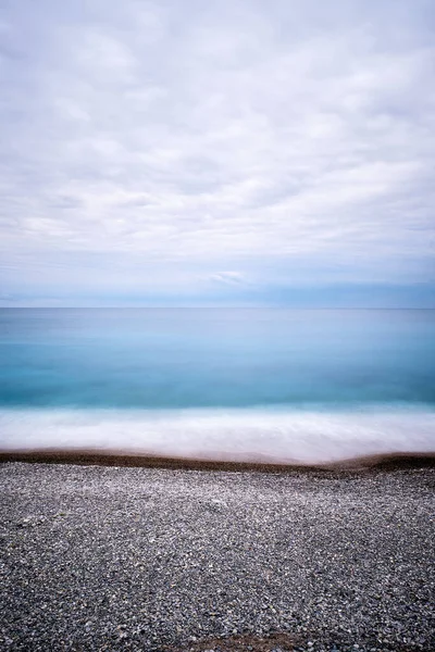 Bellissimo Scatto Baie Des Anges Nizza Costa Azzurra Francia — Foto Stock