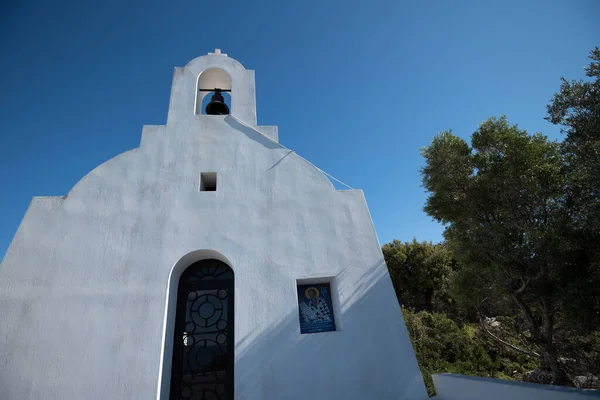 Pequena Capela São Alexandre Ilha Skiathos Grécia — Fotografia de Stock
