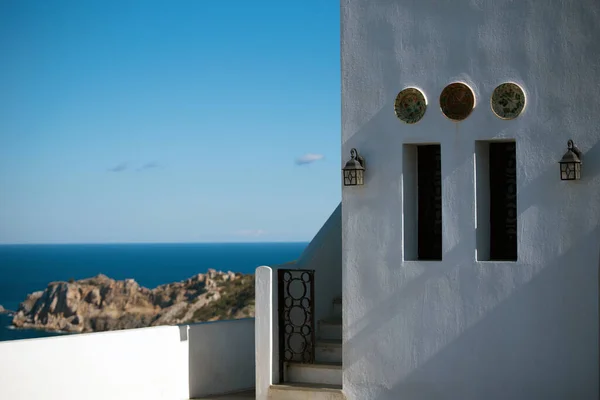 Griekenland Skiathos Eiland Kleine Kapel Van Sint Alexander Heeft Zijn — Stockfoto