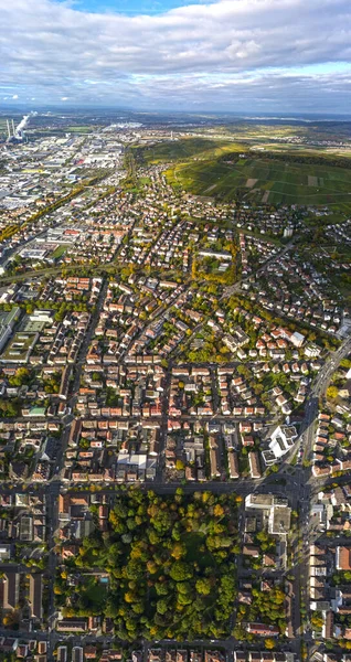 Aerial Shot City — Stock Photo, Image