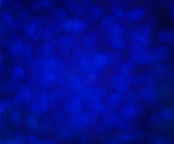 Glanzende Blauwe Lovertjes Wazig Abstracte Achtergrond — Stockfoto