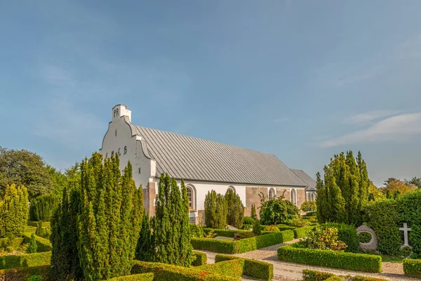 Kirche Von Tversted Jütland Dänemark — Stockfoto