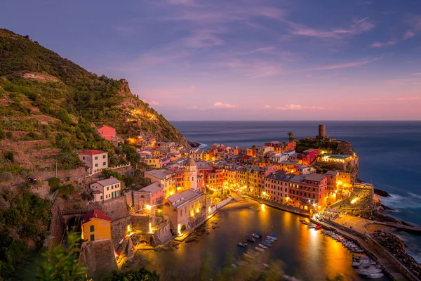 Vue Grand Angle Parc National Des Cinque Terre Italie — Photo