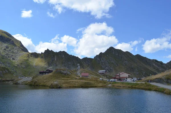 Arge Romania Sep 2015 National Road Nicknamed Transfagarasan Connects Muntenia Royalty Free Stock Photos