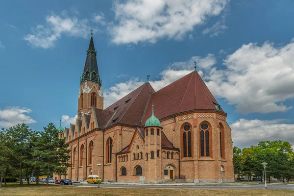 Kostel Leopolda Vídni Rakousko — Stock fotografie