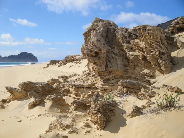 Uno Scatto Dell Isola Porto Santo Madeira Portogallo — Foto Stock