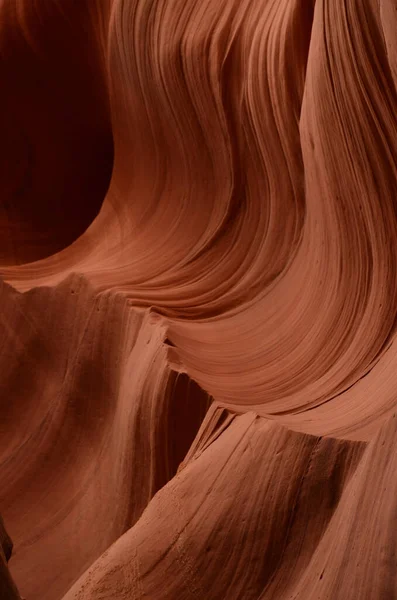 Curvy Sandstone Walls Antelope Slot Canyon Arizona Usa — Stock Photo, Image