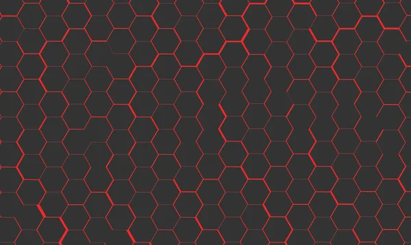 Abstract Background Red Beehive Patterns — Stock Photo, Image