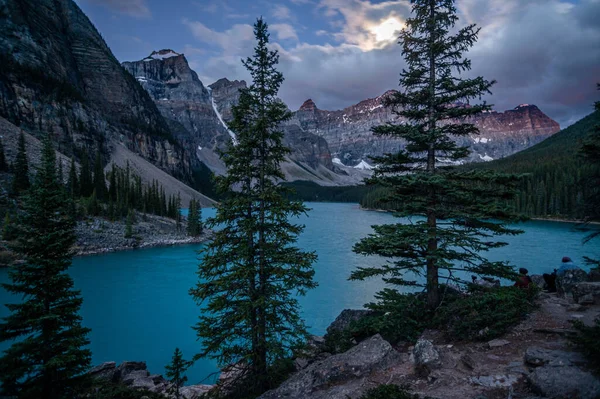 Beau Cliché Parc National Banff Alberta Canada — Photo