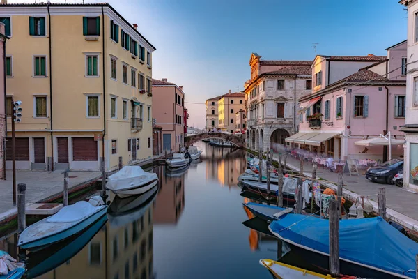 Chioggia Italien Juni 2020 Der Hauptkanal Der Stadt Chioggia Genannt — Stockfoto