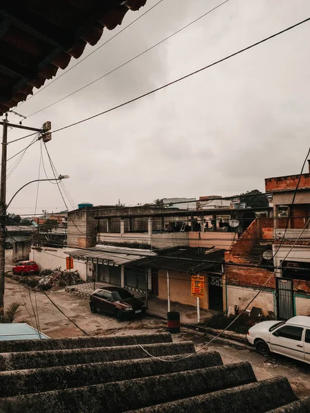 Rio Janeiro Brasil Novembro 2020 Tiro Bairro Pobre Rio Janeiro — Fotografia de Stock