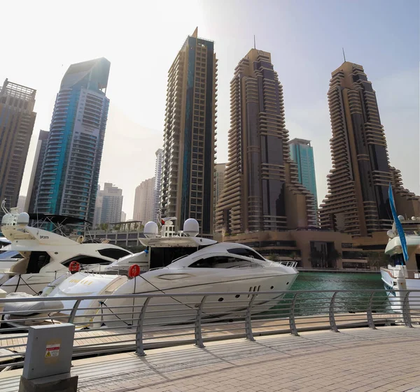 Dubai United Arab Emirates Nov 2020 Luxury Modern Skyscrapers Center — Stock Photo, Image