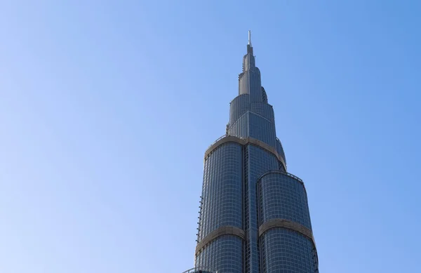 Dubai United Arab Emirates Srpna 2020 Pohled Burj Khalifa Slunečného — Stock fotografie