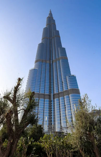 Dubai Emirati Arabi Uniti Agosto 2020 Vista Burj Khalifa Una — Foto Stock