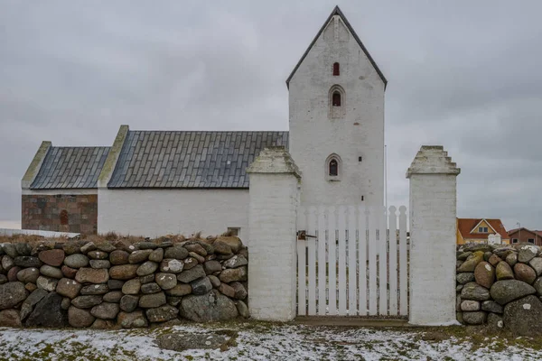 Kostel Ferringa Dánsku — Stock fotografie