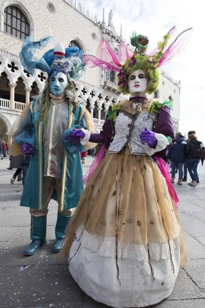 Venice Italy Feb 2018 Назвали Місто Любові Вод Дожів Гондол — стокове фото
