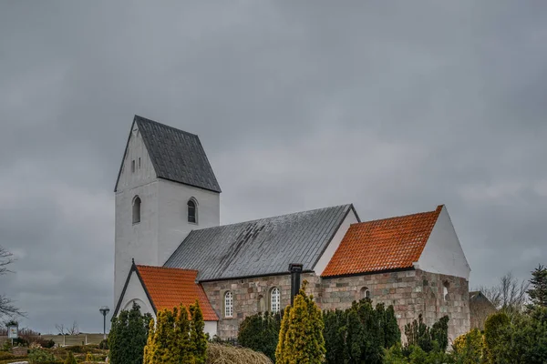 Церковь Дибе Дании — стоковое фото
