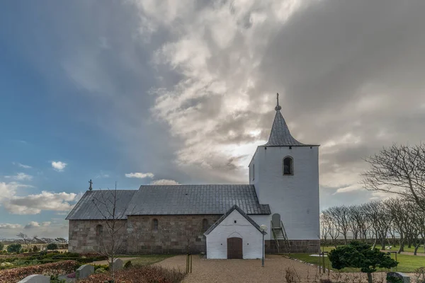 Danimarka Daki Eski Kilise — Stok fotoğraf