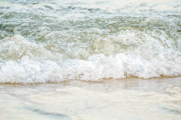 Jan 1970 Closeup Shot Waves Crashing Shore — Stock Photo, Image