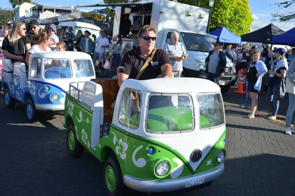 Auckland New Zealand Νοέμβριος 2020 Άποψη Του Kombi Groovy Λεωφορείο — Φωτογραφία Αρχείου