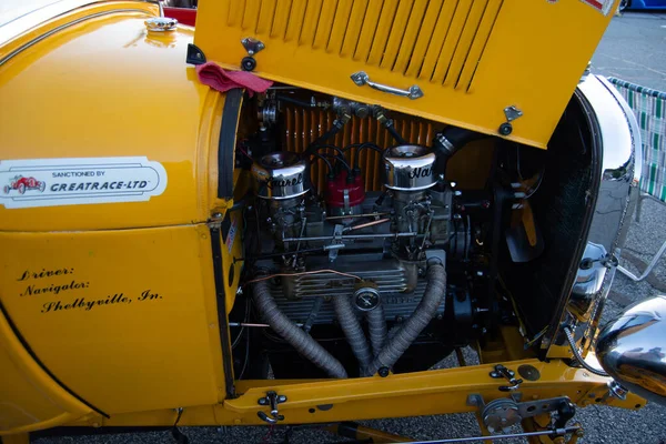 Boonton United States Sep 2020 1932 Ford Race Car Engine — Stockfoto