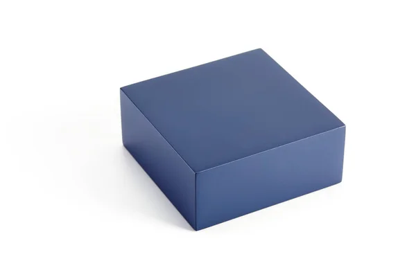 Крупним Планом Знімок Кубиків Різного Розміру Білому Тлі — стокове фото