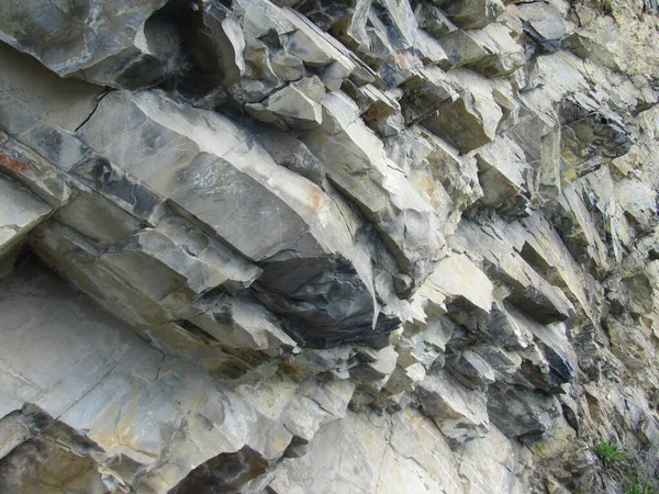 Runt Walensee Schweiz Alperna Finns Några Intressanta Geologiska Formationer — Stockfoto