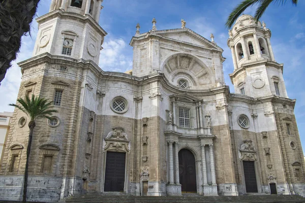스페인의 카디스 대성당의 바로크 양식의 아름다운 — 스톡 사진