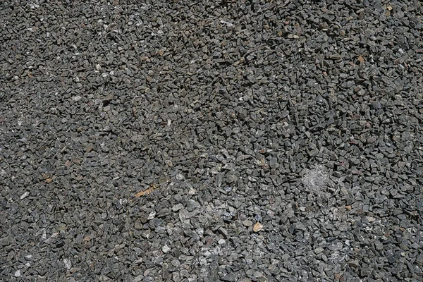 Horní Pohled Drcený Kamenný Štěrk Ideální Pro Přírodní Tapety — Stock fotografie