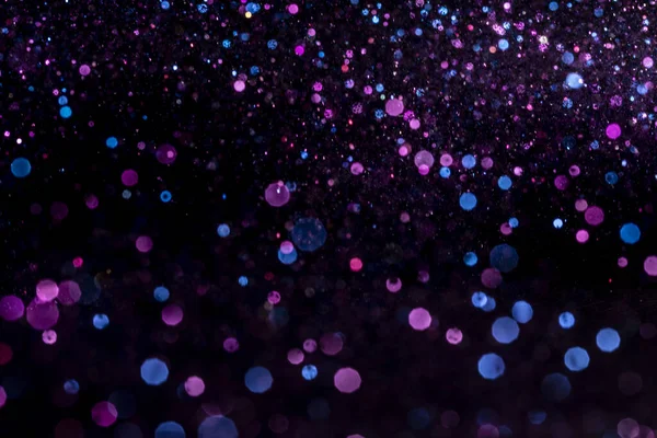 Closeup Shot Purple Blue Glitter Wallpaper Background — Foto Stock