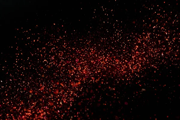 Closeup Shot Beautiful Red Glitter Wallpaper Background — Stock Photo, Image