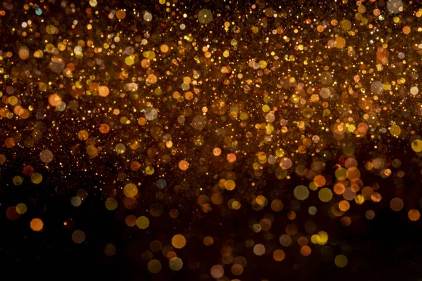 Closeup Shot Beautiful Orange Glitter Wallpaper Background — 图库照片