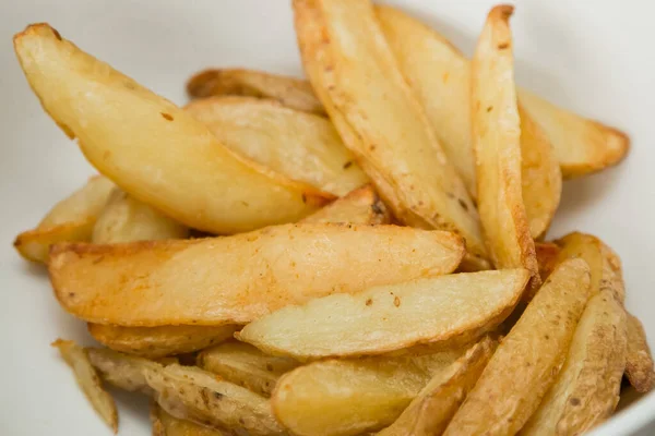 Patates Köyünün Yüksek Açılı Görüntüsü — Stok fotoğraf