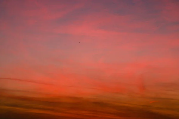 美国亚利桑那州耶利文 1970年1月1日 日落时美丽的五彩斑斓的天空 完美的壁纸 — 图库照片