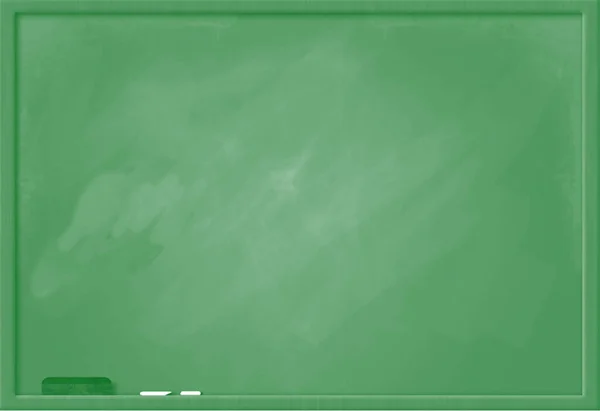 Una Ilustración Una Pizarra Verde Blanco Con Espacio Copia Para — Foto de Stock