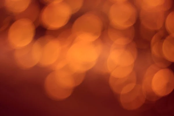 Абстрактний Теплий Кольоровий Фон Яскравими Боке Світлами — стокове фото