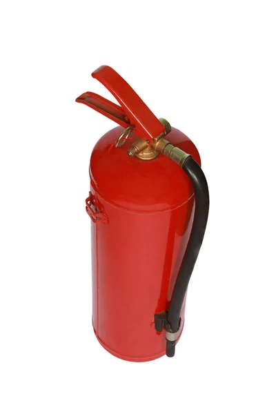 Vertical Shot Red Fire Extinguisher Isolated White Background — Stock Photo, Image