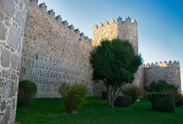 中世の要塞化された城や遺跡トゥレガーノ城 Castillo Turegano セゴビア州 カスティーリャ レオン州 スペイン中部 — ストック写真