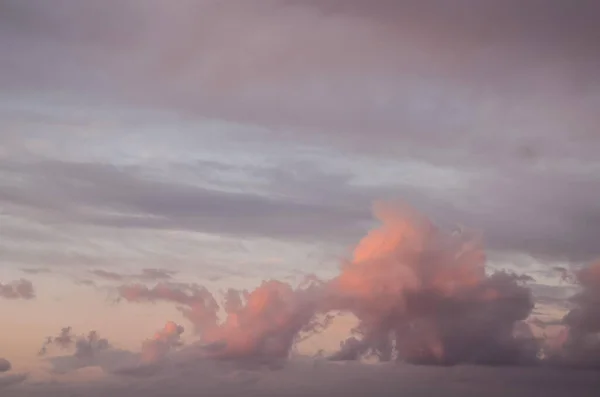 Piękny Widok Nieba Chmurami — Zdjęcie stockowe