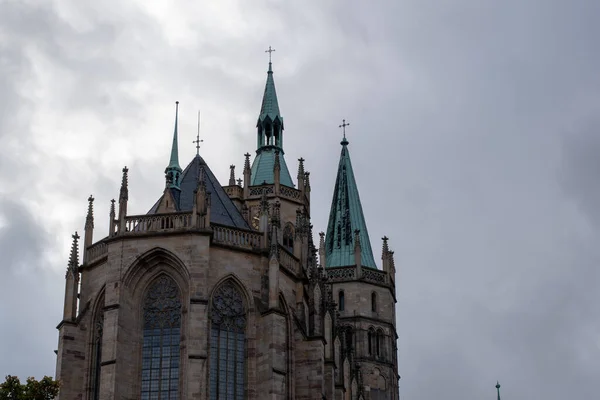 Catedral Erfurt Erfurt Alemania — Foto de Stock