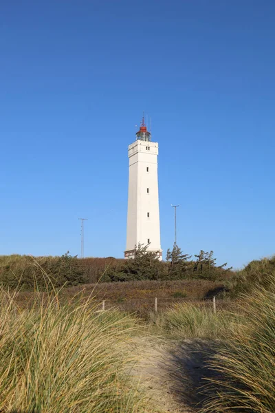 Ein Schöner Blick Auf Den Blavandshuk Leuchtturm Jütland Dänemark — Stockfoto