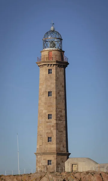 Camarinas Galiçya Spanya Daki Cape Vilan Deniz Feneri — Stok fotoğraf